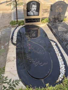 سنگ قبر گرانیت سیمین کد - C15