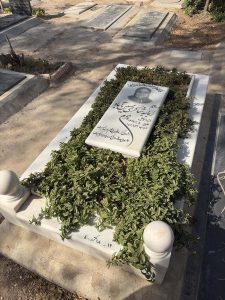 سنگ قبر سفید طبیعی کد - E109