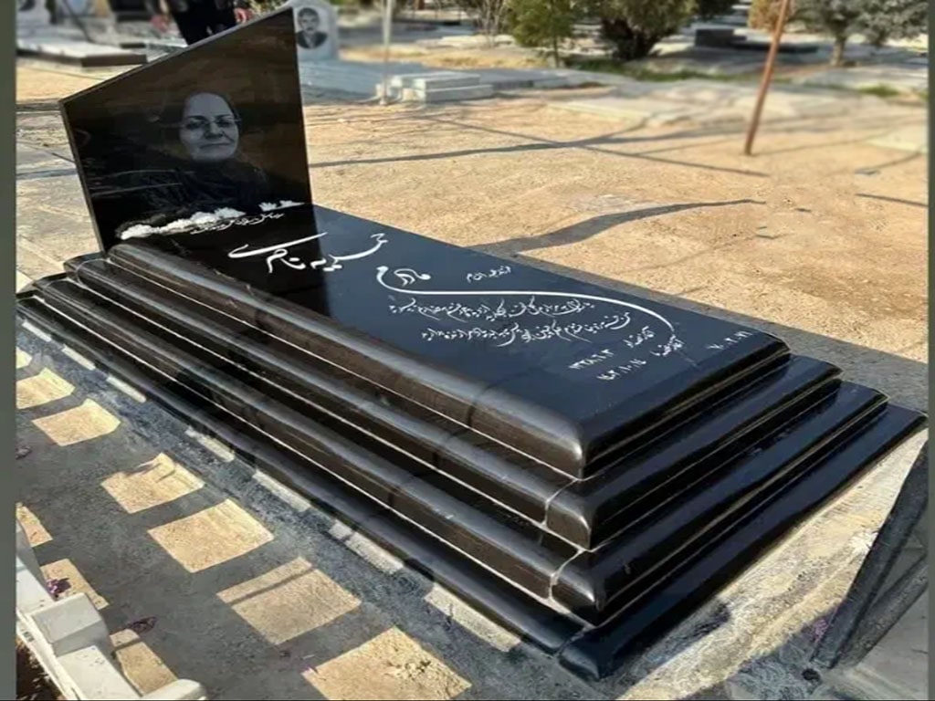 سنگ قبر گرانیت برزیلی کد - C48