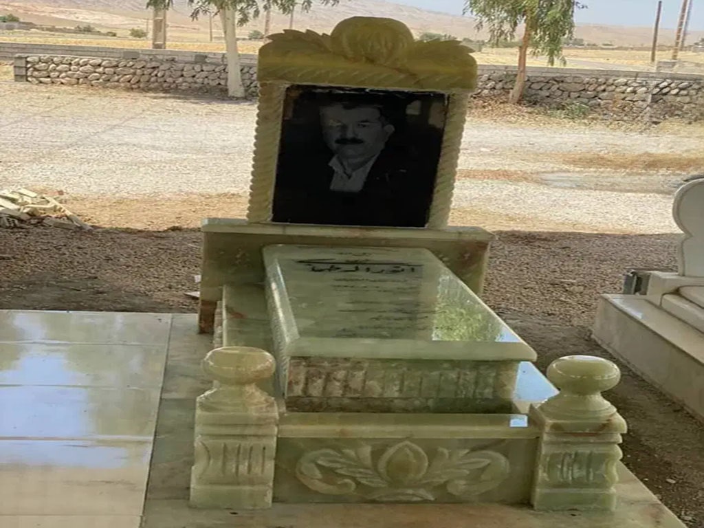 سنگ قبر مرمر کد - E157