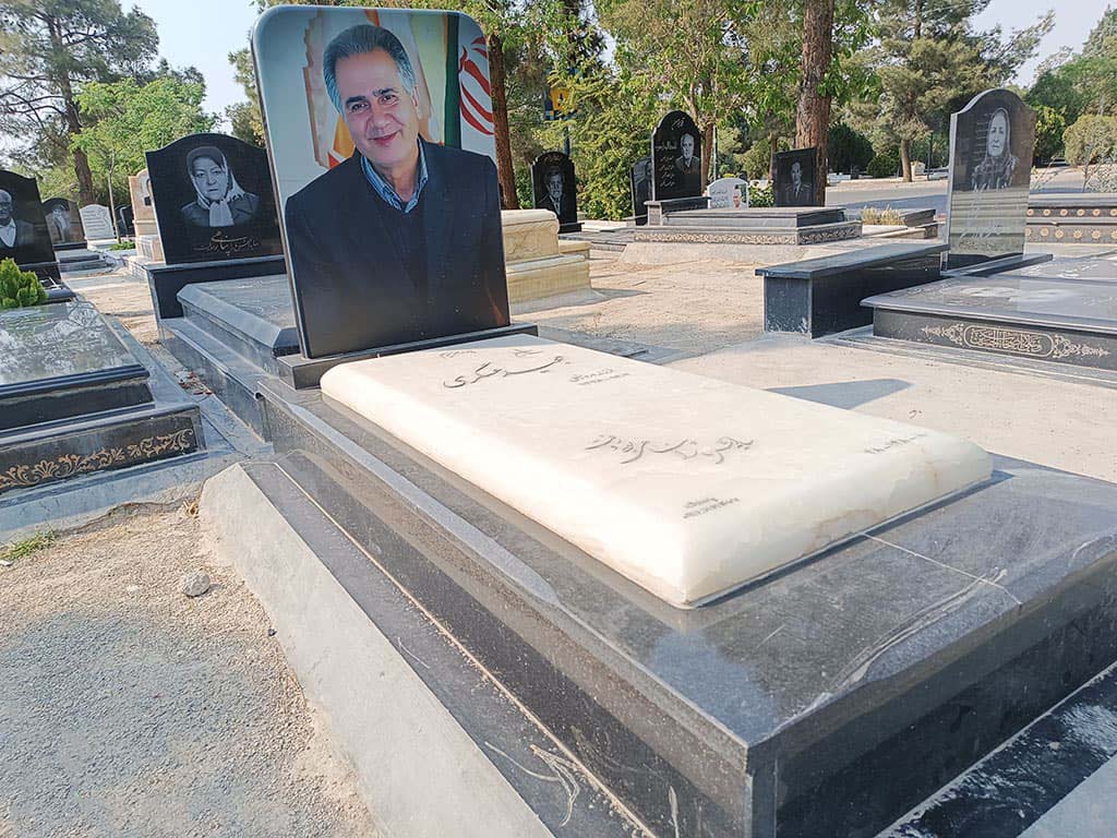 سنگ قبر مرمر کد - E126